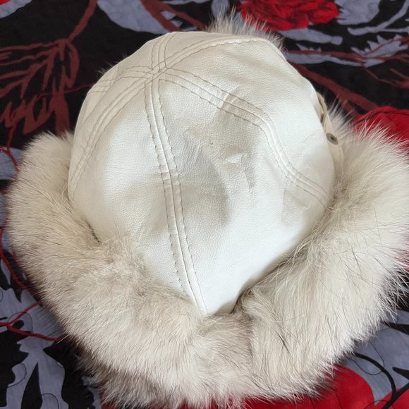 White -grey real Scribe Aviator  Woman  Hat - Picture 2 of 16